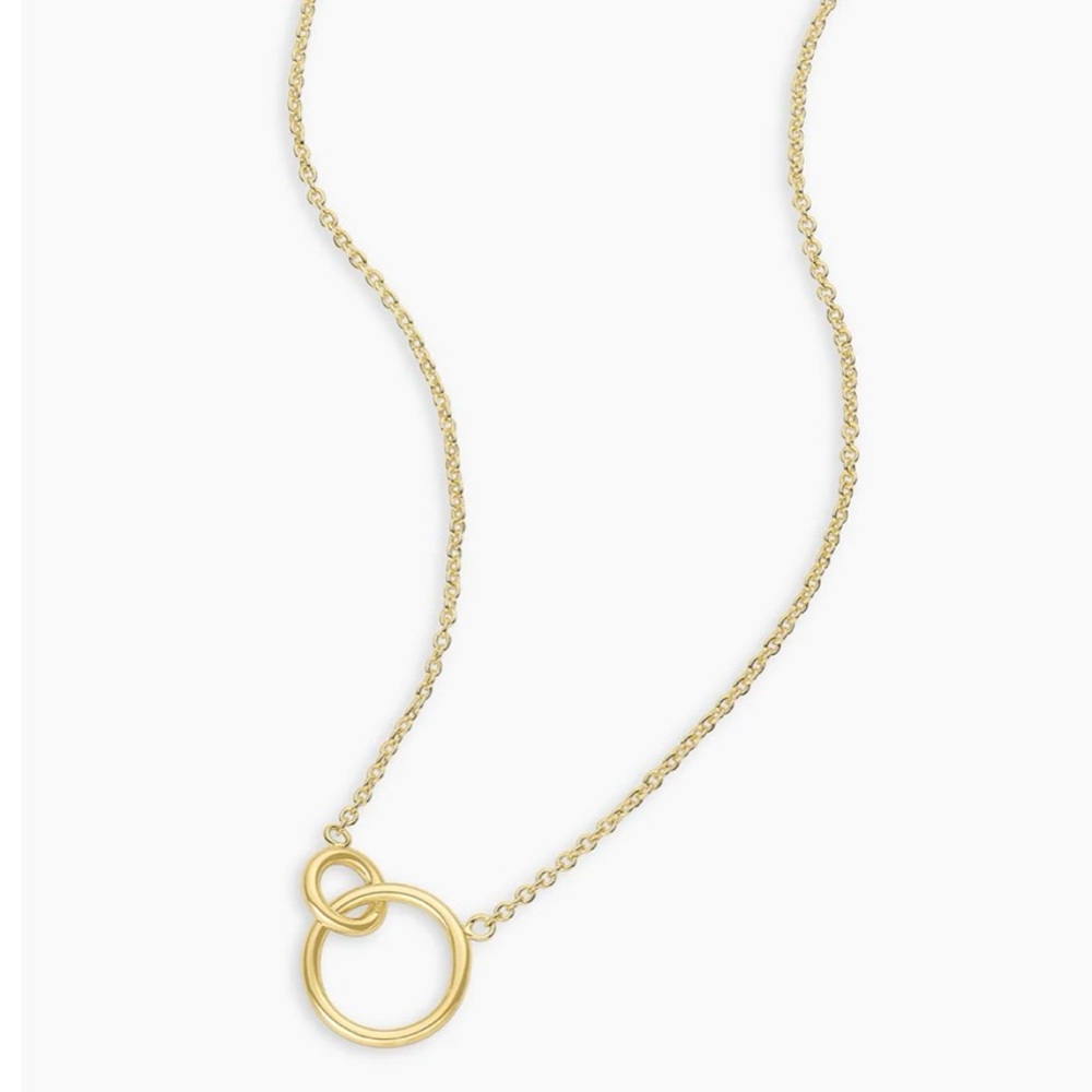 Gorjana Gold Interlocking Circle Necklace